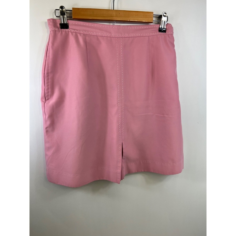 Izod A Line Skirt, 100% Polyester, Pink Women's Size 6